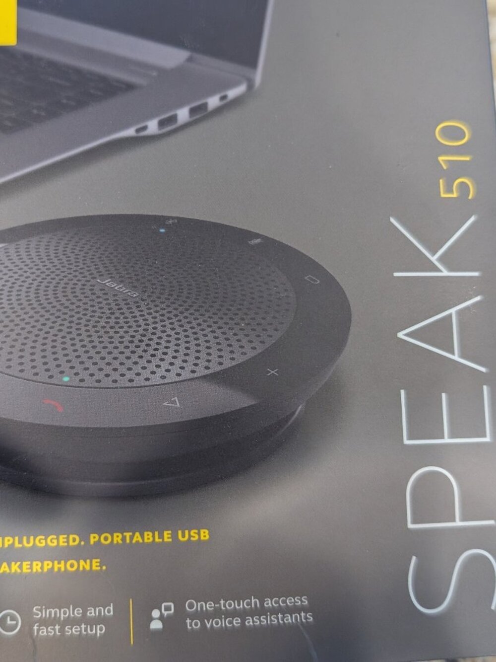 Jabra speaker 510 with box